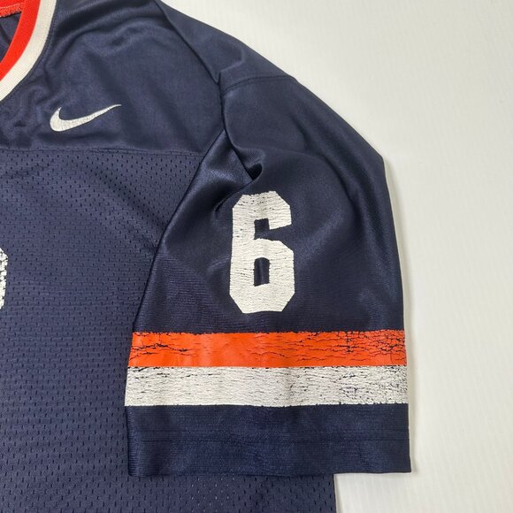 Vintage Nike University of Illinois #6 NCAA Football Jersey L - Picture 5 of 7